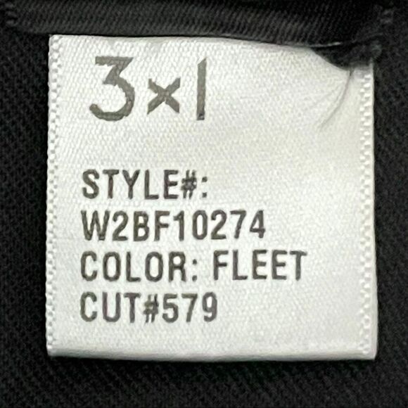 3x1 NYC Slim Straight Leg Jeans 24 Fleet Wash Light Blue Mid Rise Premium Denim - Picture 11 of 11